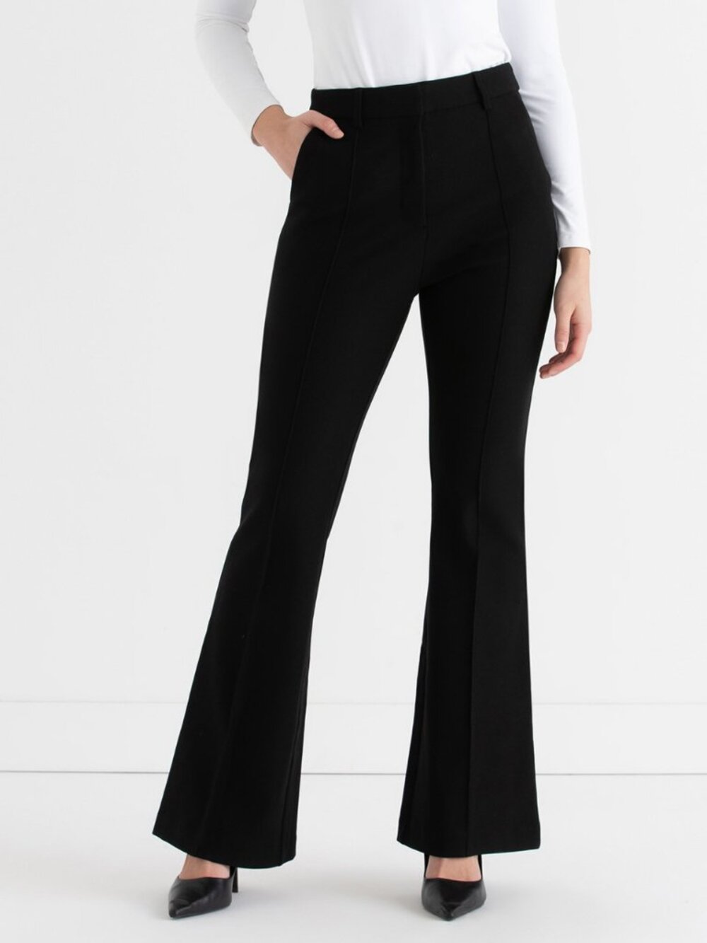 Ricki's Black Boot Cut Dress Pants